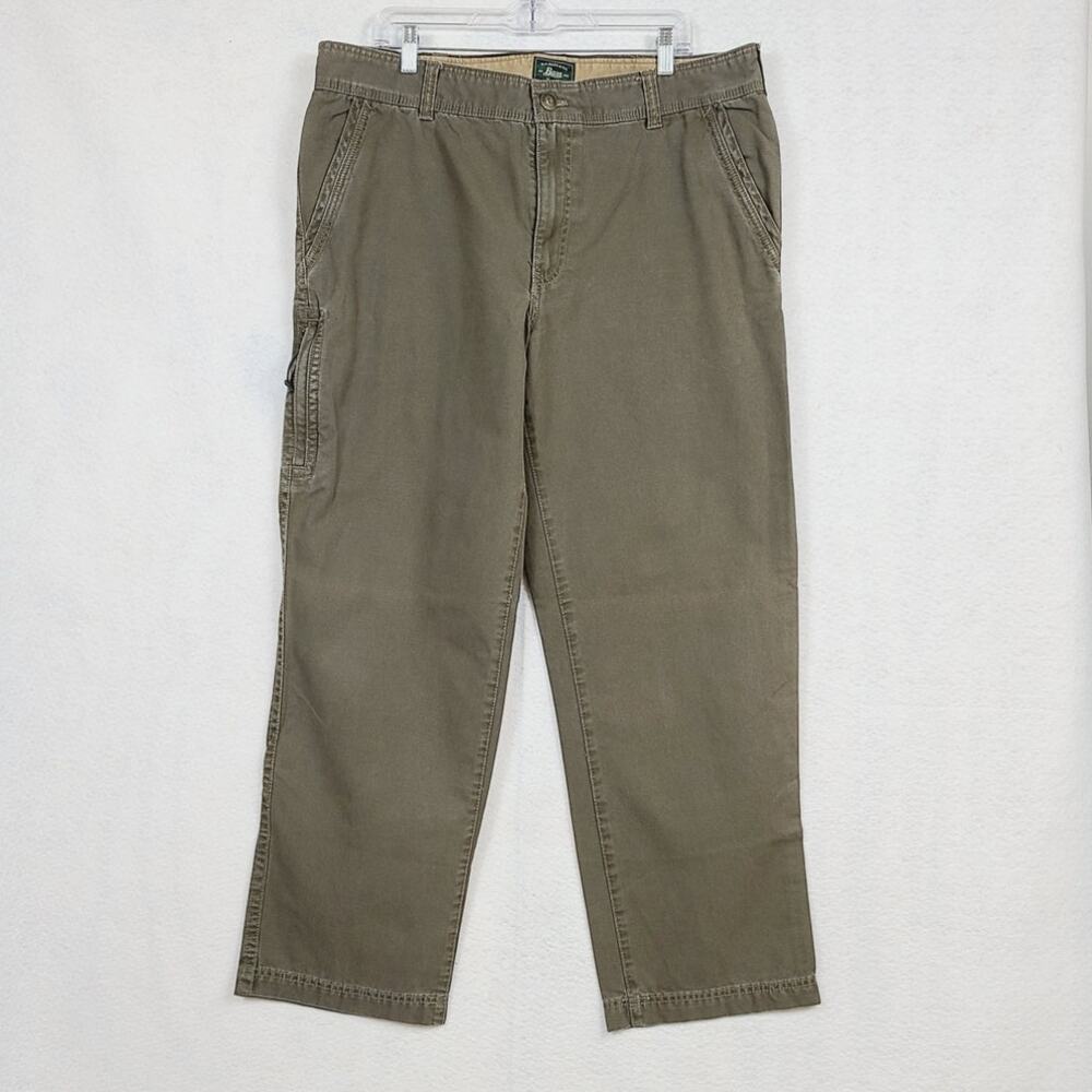 G.H. Bass & Co Relaxed Fit Jeans Brown, 5 Pocket Men's Size 38/32 EUC